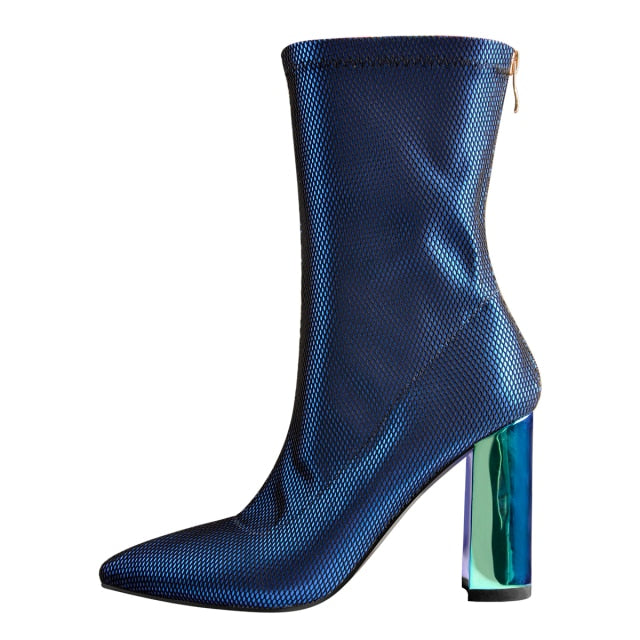 Bottes Queen Leggina (Bleu)