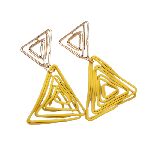 Boucles D'Oreilles Queen Tringles (3 Couleurs)