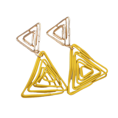 Boucles D'Oreilles Queen Tringles (3 Couleurs)
