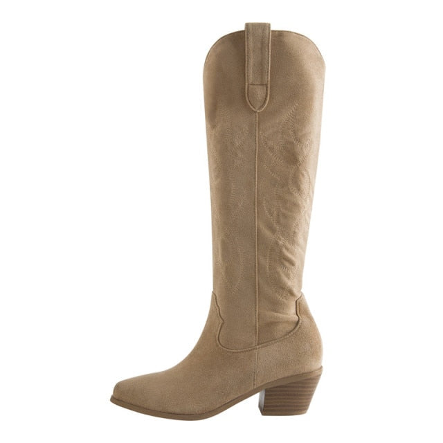 Bottes Queen Agnes (Marron)