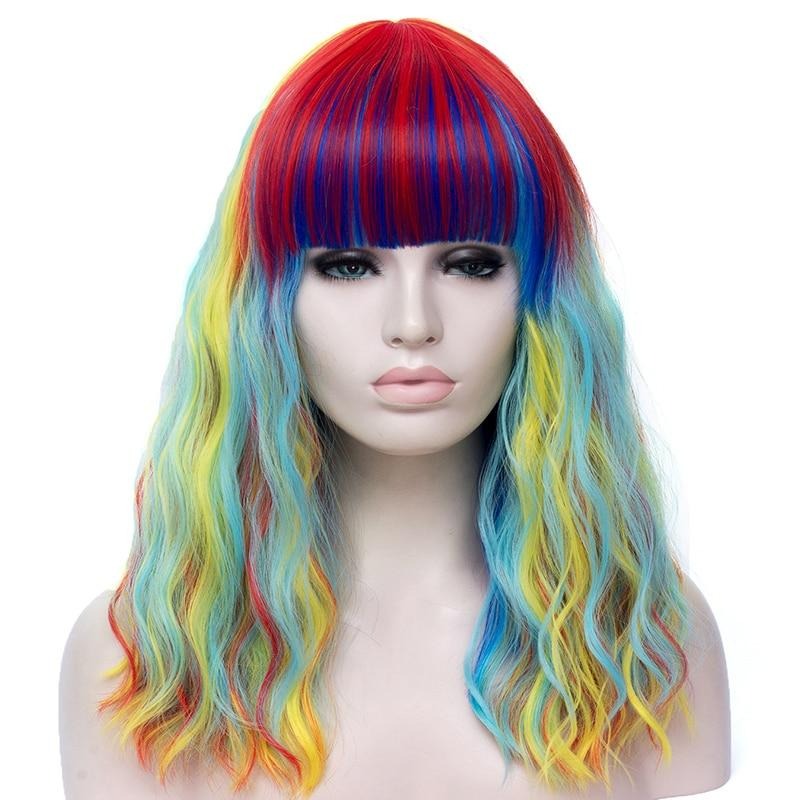 Perruque Queen Oled (Multicolore)