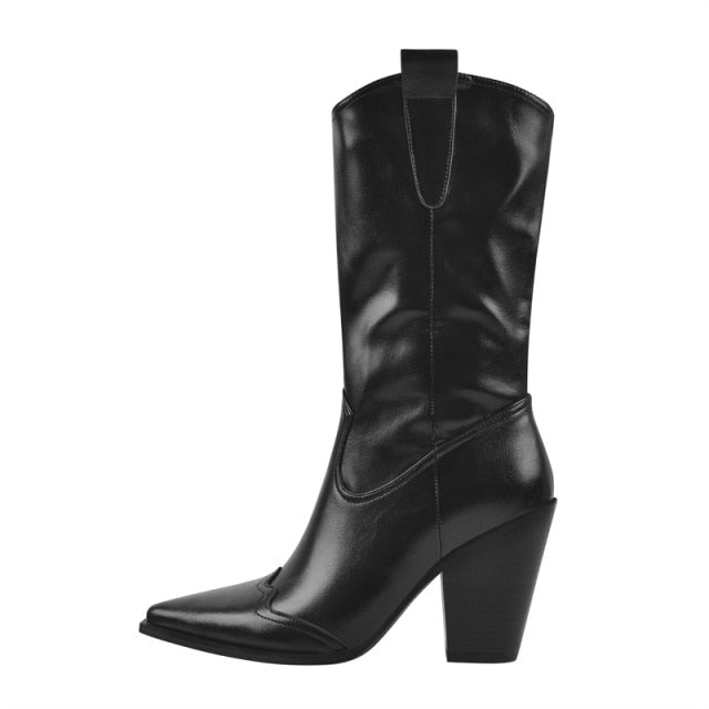 Bottes Queen Wang (Noir)