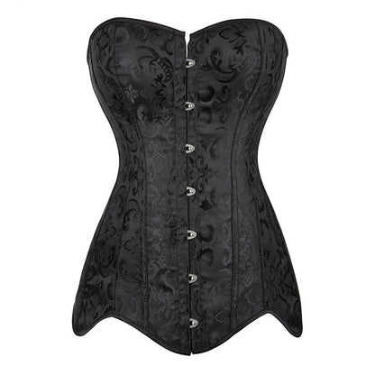 Corset Queen Adams (Noir)