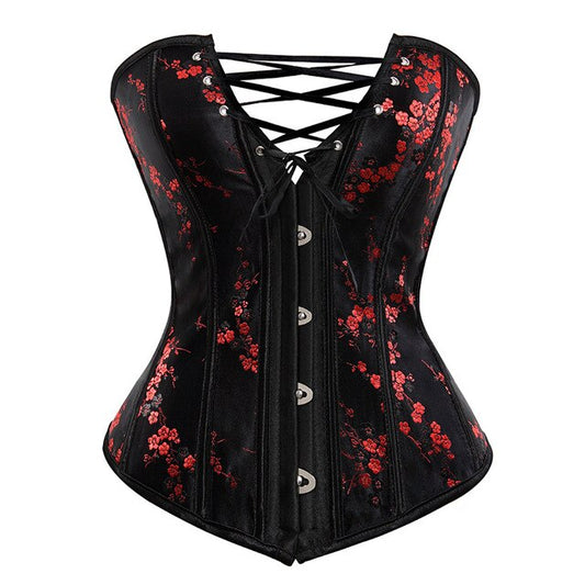 Corset Drag Moulin (Noir)