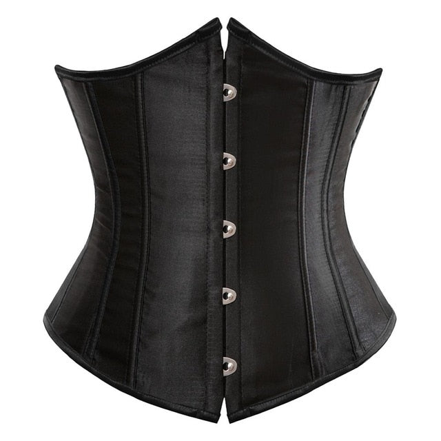 Corset Drag Satin (Noir)