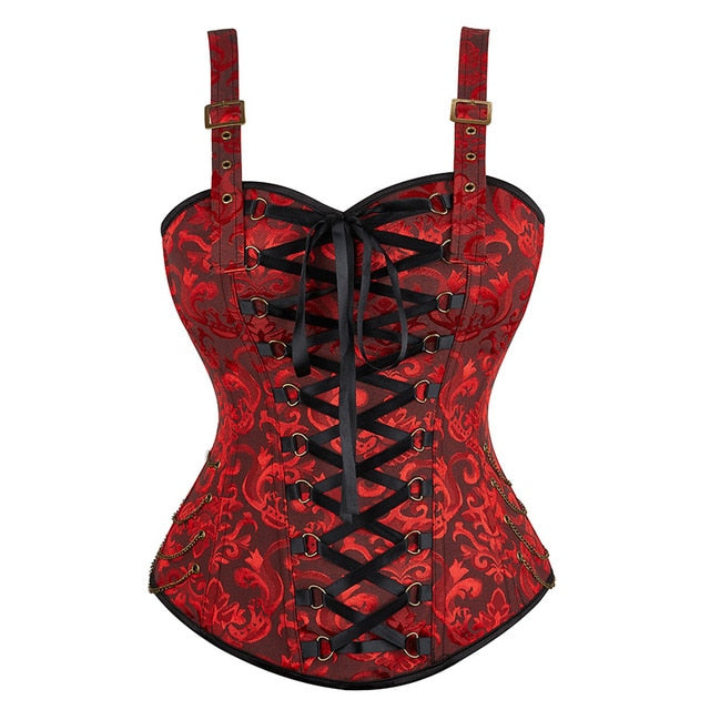 Corset Queen Hawren (4 Couleurs)