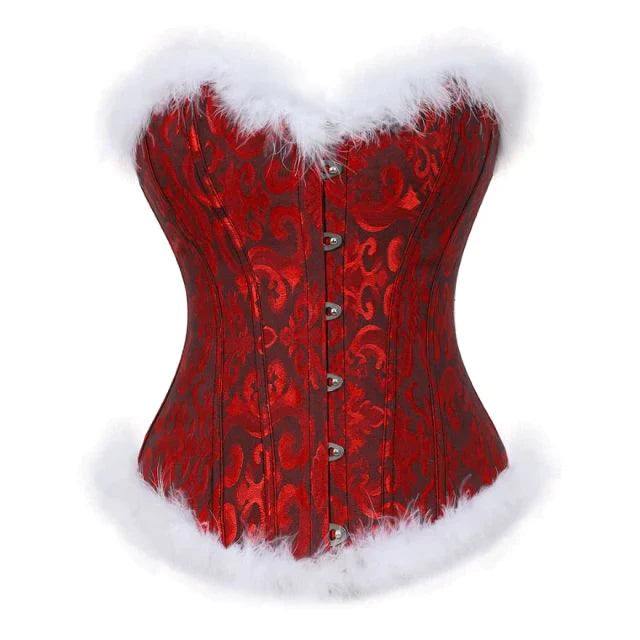 Corset Drag Noel (Rouge foncé)