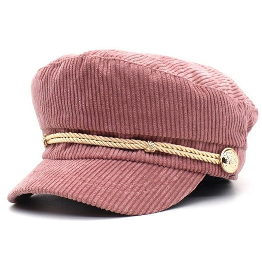 Casquette Drag Corduroy (Rose)