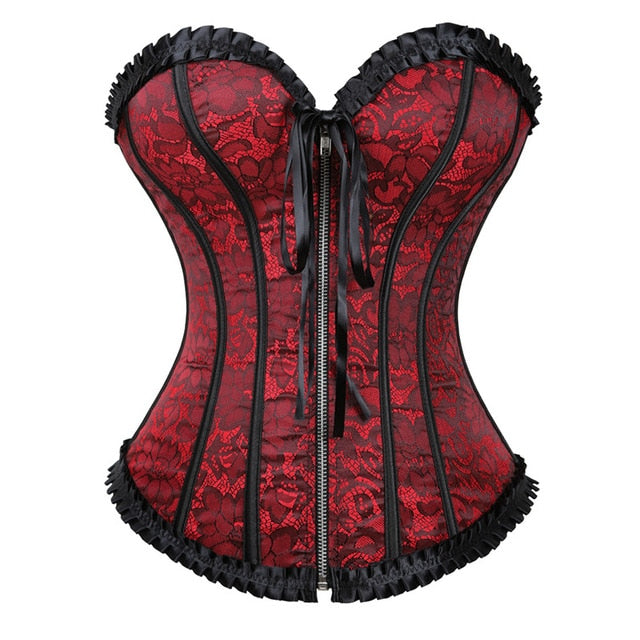 Corset Drag Casius (Rouge)