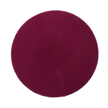 Béret Queen Beliche (Rouge vin)