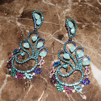 Boucles D'Oreilles Queen Rheal (3 Couleurs)