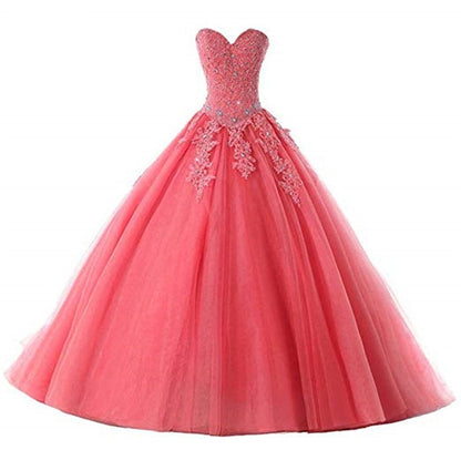 Robe de Soirée Queen Peach (7 Couleurs)